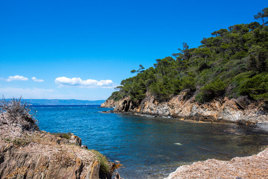 &icirc;le de Port Cros au large de Hy&egrave;res, Var