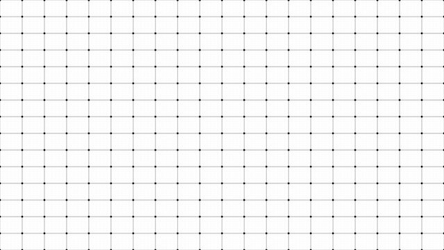Seamless white dotted grid pattern overlay on transparent background