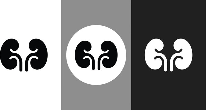 Human, kidneys health awareness, flat design concept for renal care kidney function medical education and healthcare promotion.
