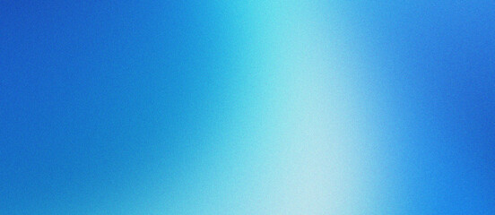 Fototapeta premium Abstract blue and white gradient background with subtle noise texture for digital art and design projects featuring smooth transitions and ethereal glow effect.