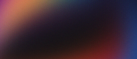 Obraz premium Colorful abstract gradient background with noise texture featuring vibrant orange pink and blue tones blended softly for artistic creative graphic design visual projects.