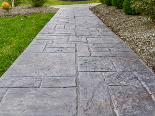 Fototapeta premium Treated walkway