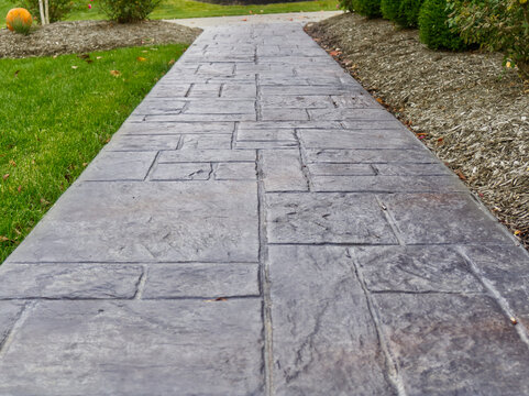 Treated walkway
