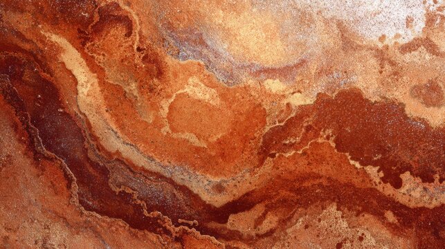 rust marble background, floor tiles rust color. abstract pattern background. realistic nature
