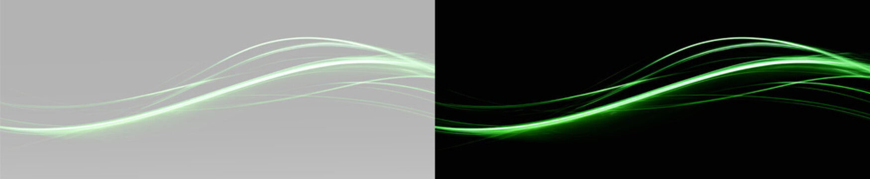 Minimal luminous wave composition featuring fluid motion and elegant curved paths with sophisticated visual balance, overlay