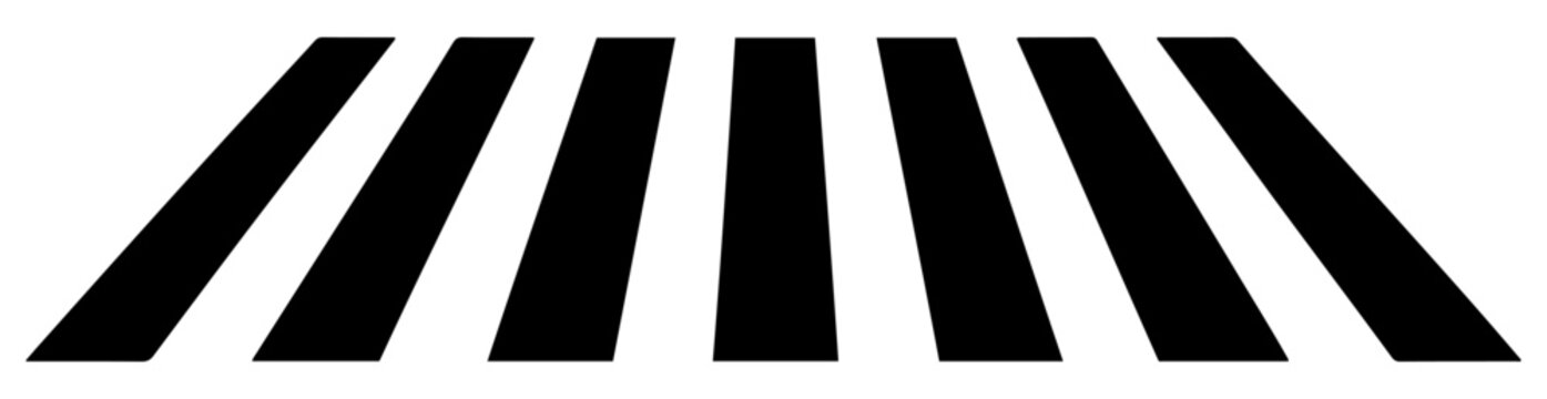 pedestrian crosswalk zebra crossing icon