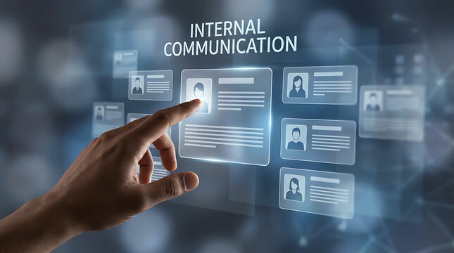 Internal Communication Strategy Business Workflow And Team Collaboration