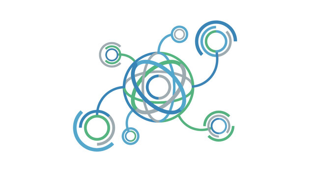 Decentralized Network Architecture and Distributed Quantum Computing Nodes Concept