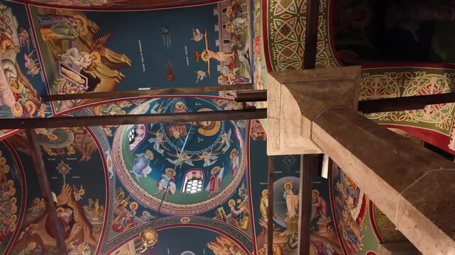 A view of the Church of St. Clement in Ohrid, Macedonia