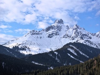 Fototapeta premium Winter in the Alps