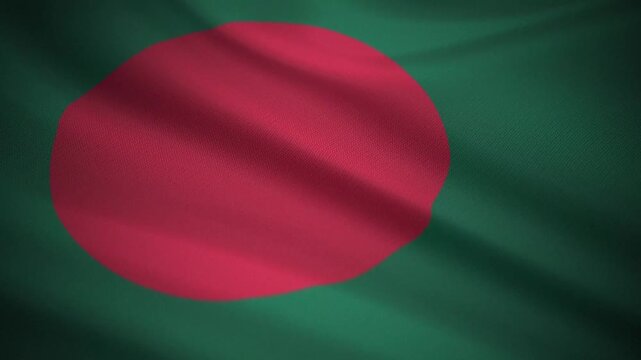 Bangladesh Flag Cloth Simulation &ndash; Motion Graphics