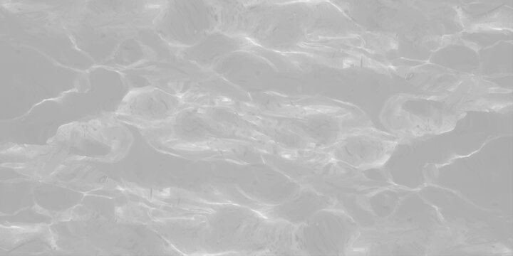 White water surface with ripples and light caustics background texture, abstract swimming pool water reflection.