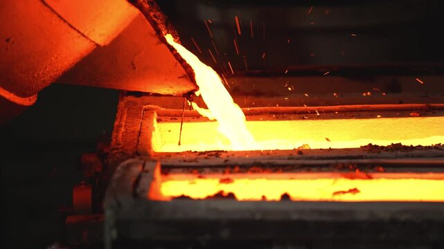 Molten Metal Casting Foundry 5