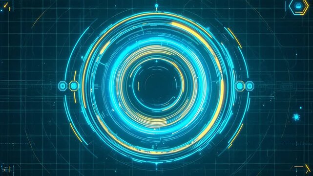 Abstract digital circular design