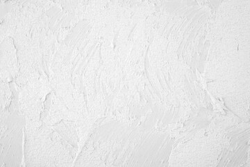 White textured surface with rough plaster © reddish