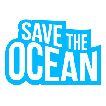Save The Ocean &ndash; a powerful call to action for ocean lovers, environmentalists and anyone who believes our seas deserve protection. Bold, meaningful and perfect for conscious ocean advocates.