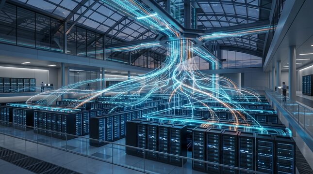 Generic Cloud Computing Infrastructure Network Flow