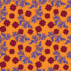 Fototapeta premium seamless floral pattern