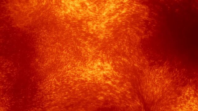 Dramatic fiery burst and movement: intense flames and heat patterns erupt in vivid motion