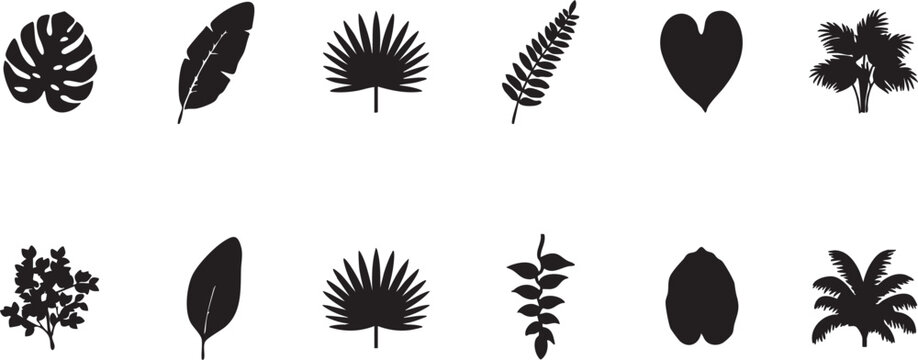 Unique Silhouette Vector Collection Design 67