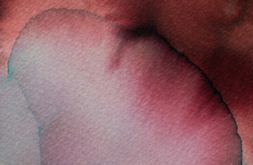Naklejka premium Watercolor abstractions show blending colors and shapes in a creative expression of art and technique