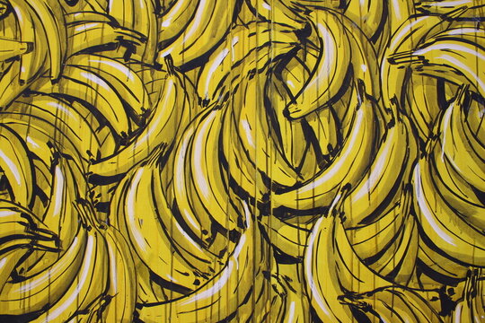 seamless pattern with bananas