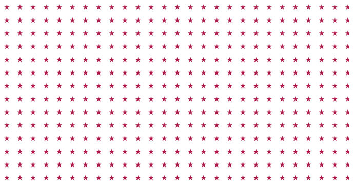 Burgundy star pattern background with small maroon stars in geometric grid repeat for elegant wallpaper and branding.