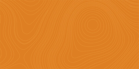Orange topographic map background with abstract wavy contour lines mimicking a minimal geographic terrain or wood grain. topographic map, geographical contour lines, a stylized natural wood texture © Creative Arts