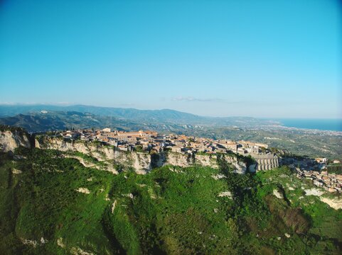 The Gerace city travel destination in Calabria region, Italy
