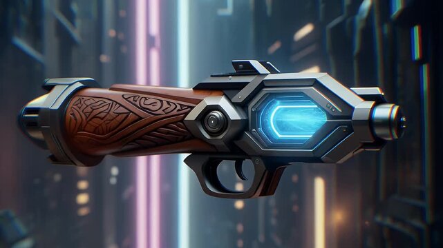 Scifi weapon concept.