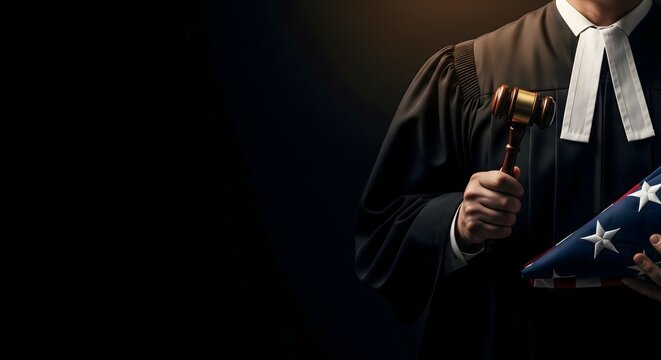Legal Justice and American Law Concept Design