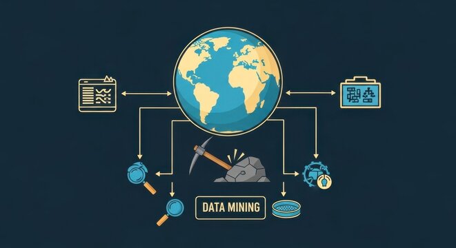 Data Mining Process Infographic