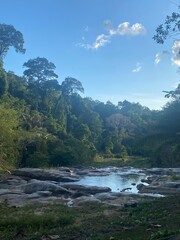 Obraz premium river in the mountains