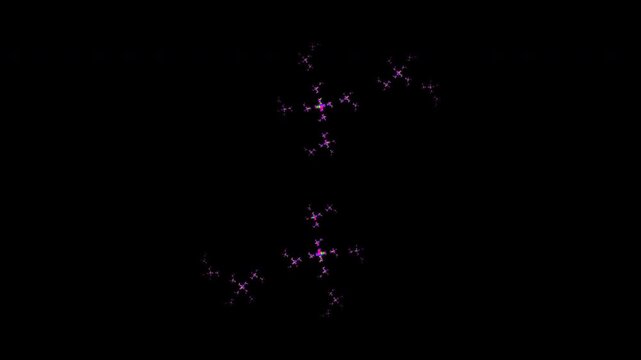 Julia Set Fractal Morph Abstract Continuous Mathematical Mutation Seamless Looping Procedural Background for Complex Topology and Psychedelic Data Visualization