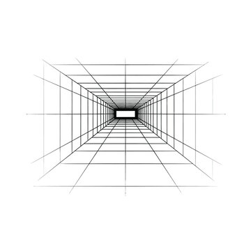 Infinite Grid Tunnel