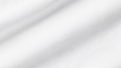 Fototapeta premium Soft White Fabric Texture with Natural Light