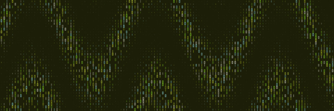 Abstract Digital Wave Pattern with Vertical Data Lines for Technology Backgrounds and Futuristic Graphic Design
