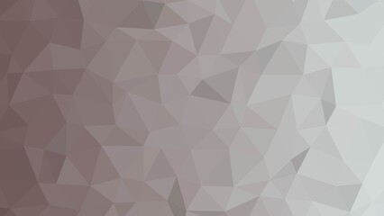 Obraz premium Elegant Neutral Low Poly Geometric Background with Soft Gradient and Modern Polygon Pattern