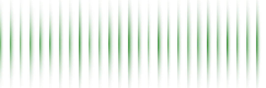Abstract Green Vertical Lines Background with 3D Gradient Shadow Effect for Modern Minimalist Graphic Design Projects