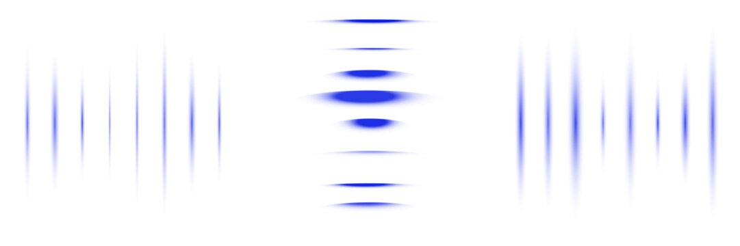 Abstract Digital Signal Visualization with Blue Vertical and Horizontal Data Lines for Technology Backgrounds