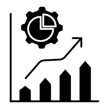 predictive analysis Solid icon