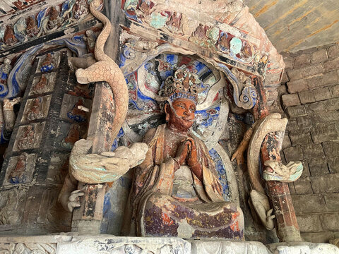 The stunning Buddhist sculptural art at Dazu Rock Carvings, Baoding Mountain, Chongqing, China
