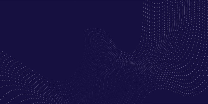Line dots blue wavy halftone background. Dot pop art sport style modern background
