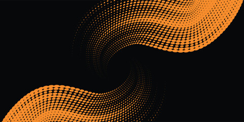 orange black brush Car sticker wrap pattern banner abstract sporty lines black orange color combination grunge brush modern pattern racing motorsport vector design. © SYAIFUL ANWAR
