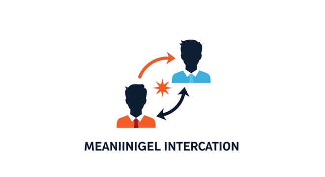 Mean interaction between two people.