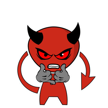 Fierce Little Devil Esports Team Logo Design