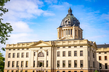 Fototapeta premium South Dakota State Capitol Building Pierre Sunny Day
