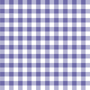 Light Purple gingham check pattern background, cute seamless pastel grid texture