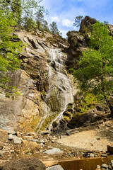 Fototapeta premium Bridal Veil Falls Spearfish Canyon South Dakota