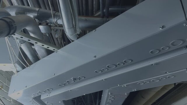 Industrial Electrical Busway and Power Distribution System in Utility Room